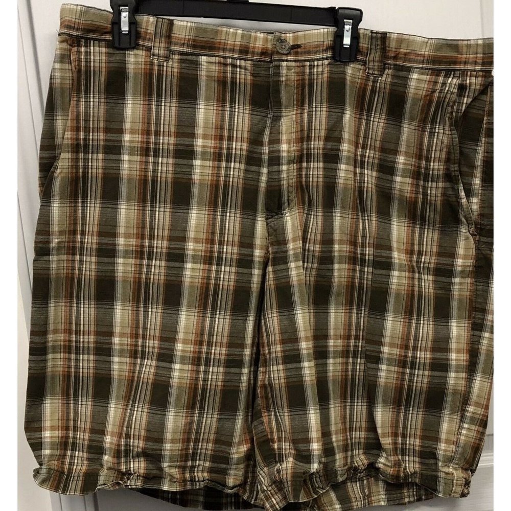 COLUMBIA Sportwear Company Mens Plaid Multicolor shorts size 42